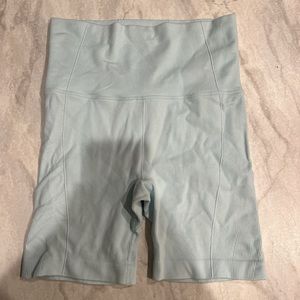 Size small light blue all in motion biker shorts